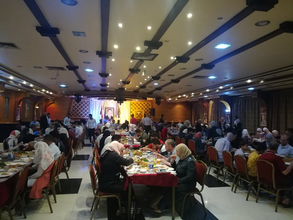 دام برس : دام برس | دعوة إفطار لجمعية المكفوفين برعاية غرفة تجارة حمص